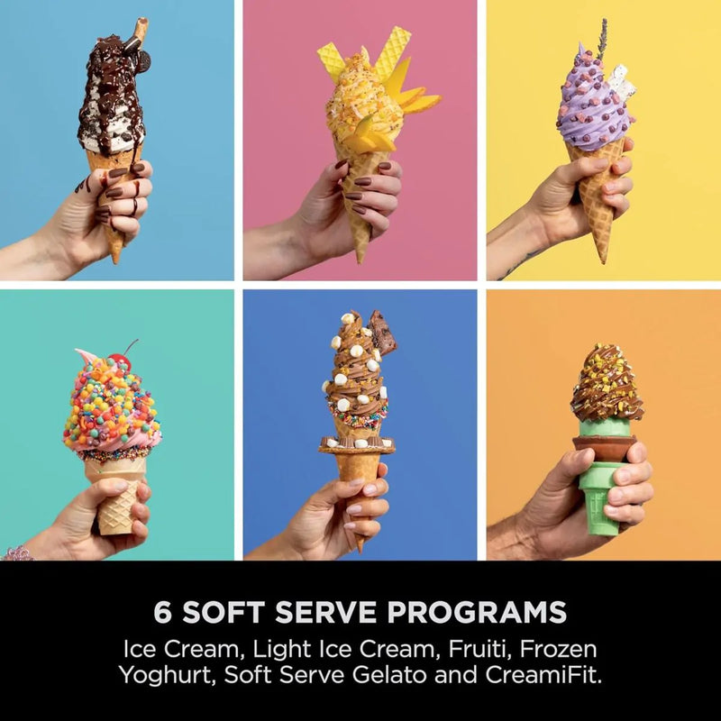 Завантажте зображення в засіб перегляду галереї, Ninja Swirl by CREAMi 13-in-1 | Soft Serve and Ice Cream Maker | NC701UK