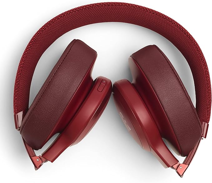 Load image into Gallery viewer, JBL LIVE500BT Around-Ear Wireless Headphones | Red | JBLLIVE500BTRED