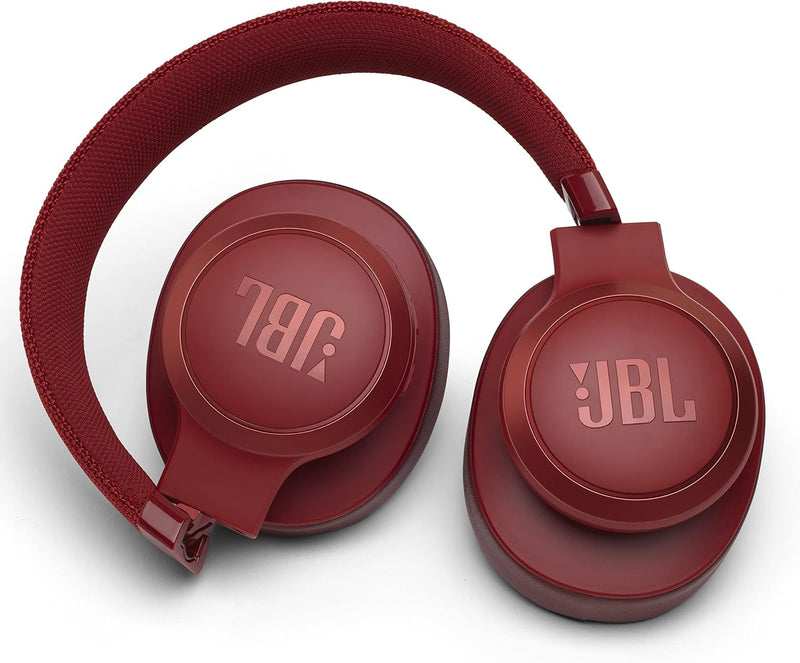 Load image into Gallery viewer, JBL LIVE500BT Around-Ear Wireless Headphones | Red | JBLLIVE500BTRED