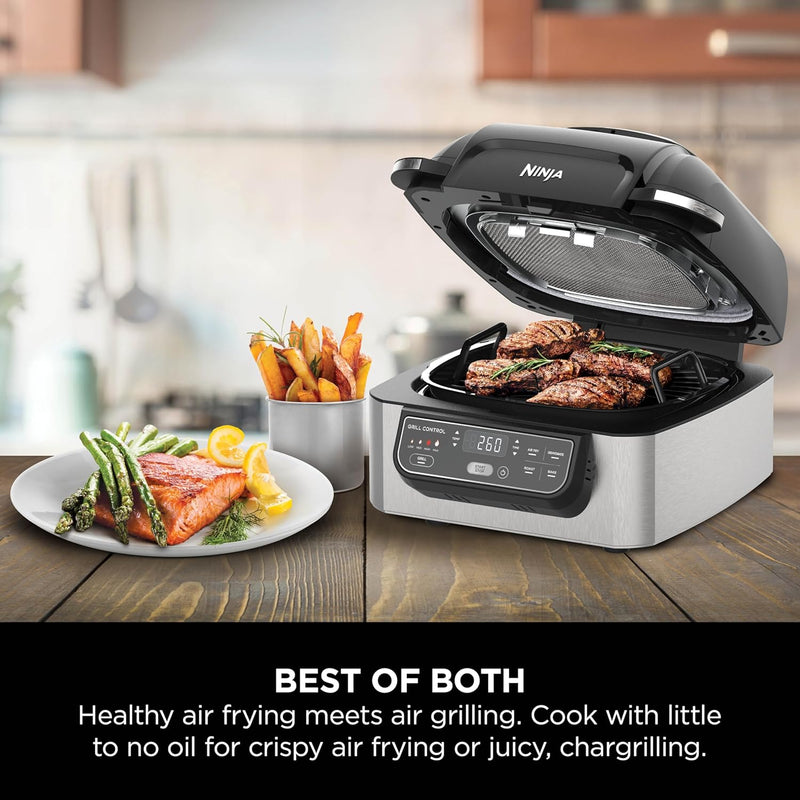 Завантажте зображення в засіб перегляду галереї, Ninja Foodi Health Grill and Air Fryer | AG301UK