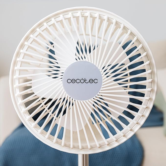Load image into Gallery viewer, Cecotec EnergySilence 800 Foldable 8" Portable Fan With Remote Control | 7200MAH | 264174