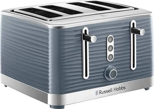 grey russell hobbs inspire 4 slice toaster
