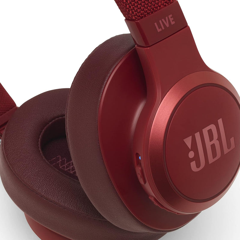 Load image into Gallery viewer, JBL LIVE500BT Around-Ear Wireless Headphones | Red | JBLLIVE500BTRED