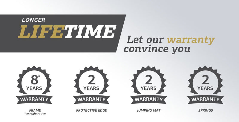 Завантажте зображення в засіб перегляду галереї, Berg Favorit InGround Trampoline | 430CM/ 14FT | Safety Net | Grey | 35.14.92.01