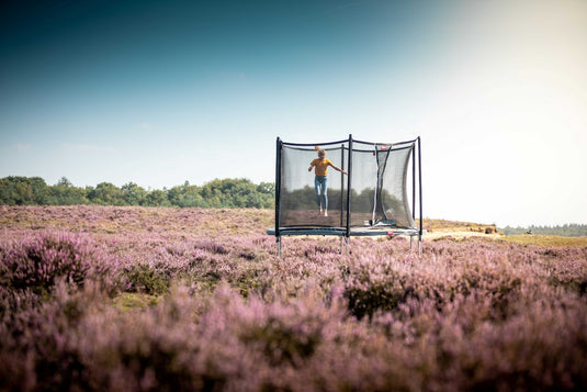 Berg Favorit Regular Trampoline | 200CM/ 7FT | Safety Net | Grey | 35.07.33.00