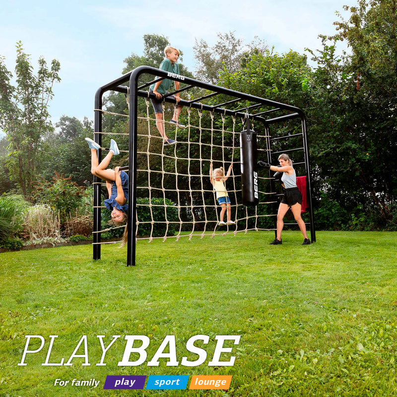 Завантажте зображення в засіб перегляду галереї, Berg Playbase Medium | TL | with Climbing Net M & Boxing Bag | 22.22.00.00