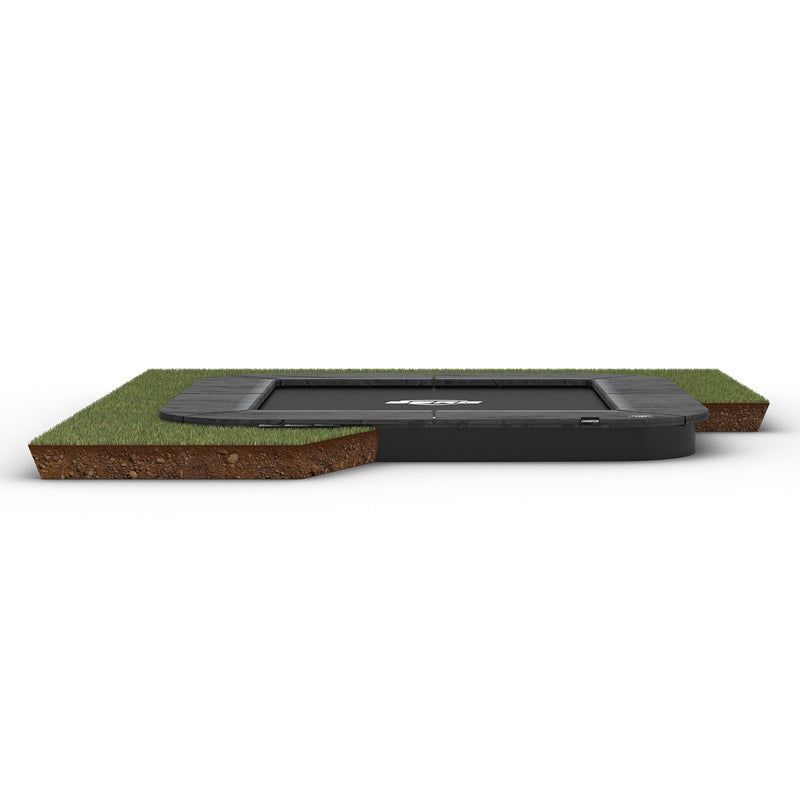 Load image into Gallery viewer, Berg Ultim Champion Flatground Trampoline | 200CM/ 7FT | Grey | 32.31.11.30
