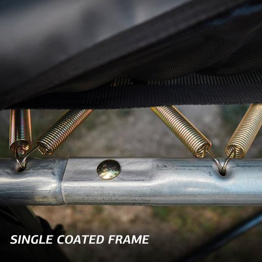 Berg Elite InGround Trampoline | 430CM/ 14FT | Safety Net Deluxe XL | Grey | 37.94.23.02