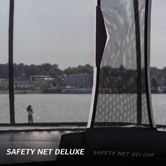 Berg Elite InGround Trampoline | 430CM/ 14FT | Safety Net Deluxe XL | Grey | 37.94.23.02