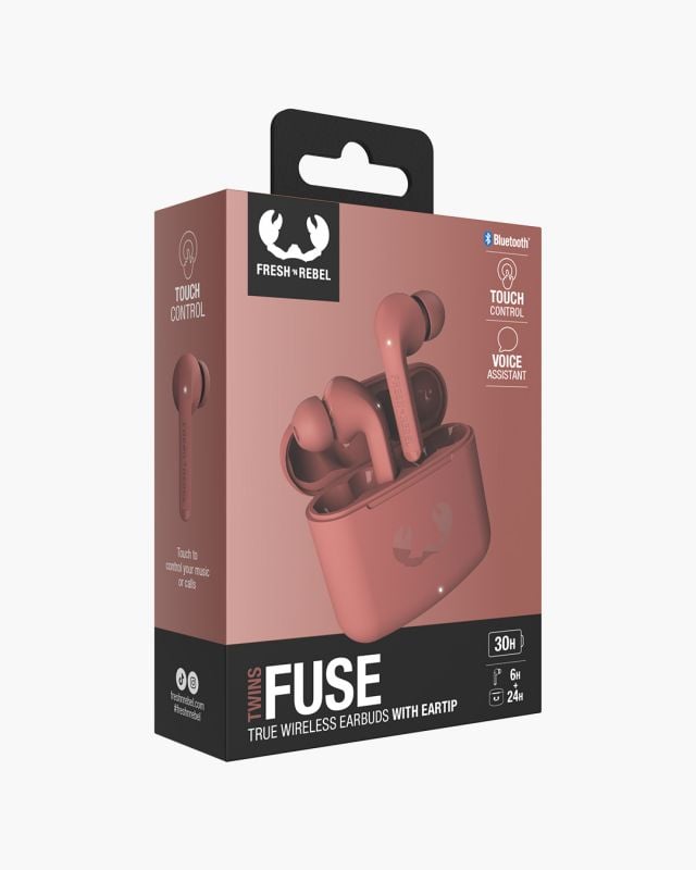 Load image into Gallery viewer, Twins Fuse TWS Earpods Safari Red | 805878