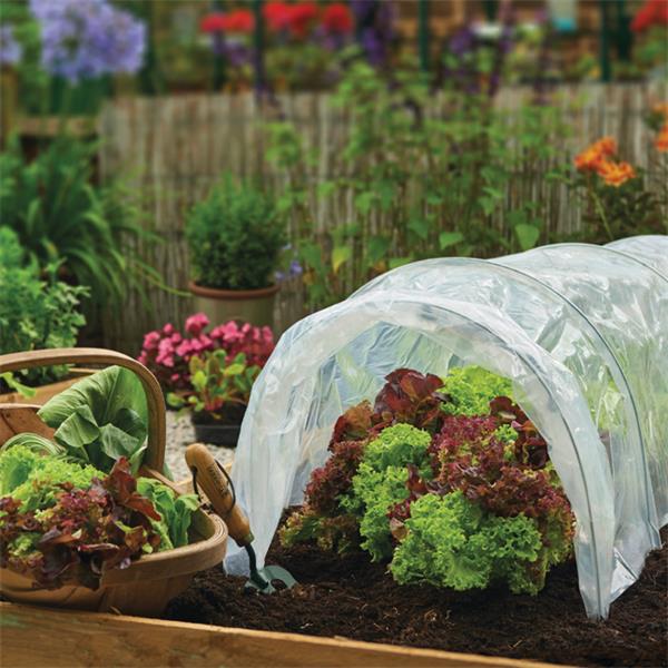 Завантажте зображення в засіб перегляду галереї, Gardman Polythene Grow Tunnel | 3m | Clear | 8775