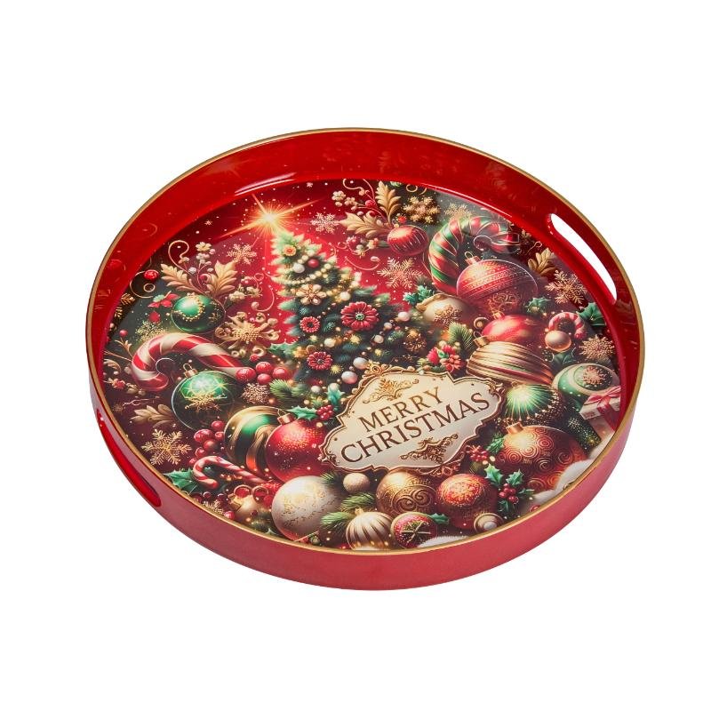 Load image into Gallery viewer, Smart Garden Merry Christmas DecorTray | Round | 2525041