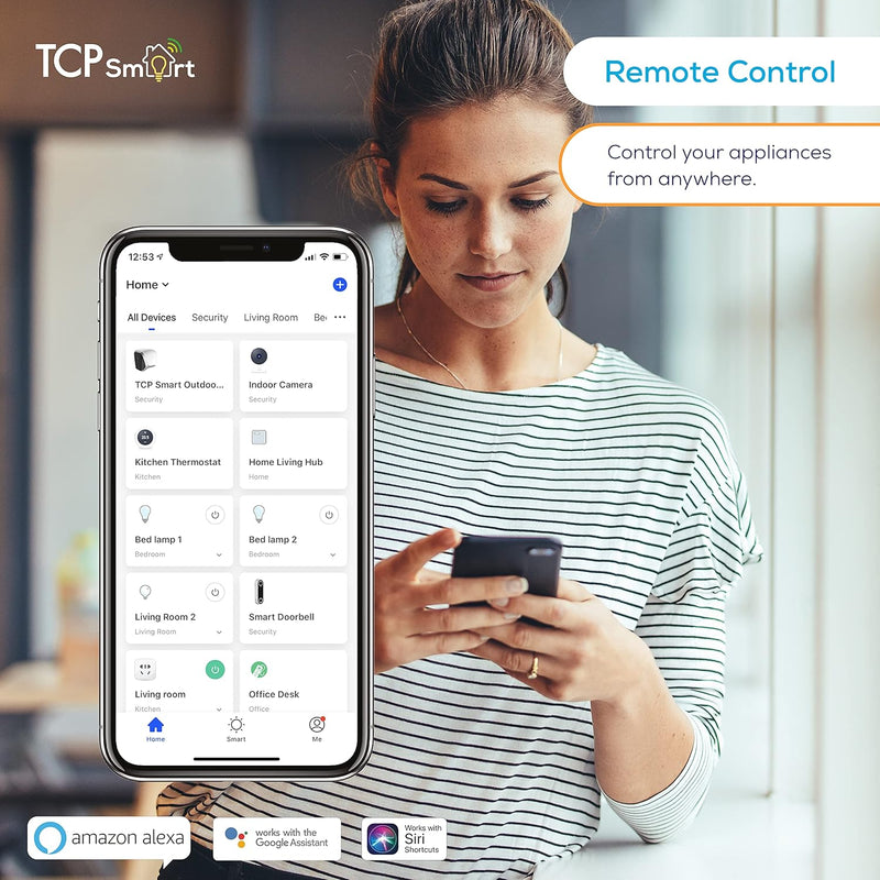 Załaduj obraz do przeglądarki galerii, TCP Smart Strip Light RGBW | WiFi Control | IP20 5M UK | TCPSTRIP5MTR