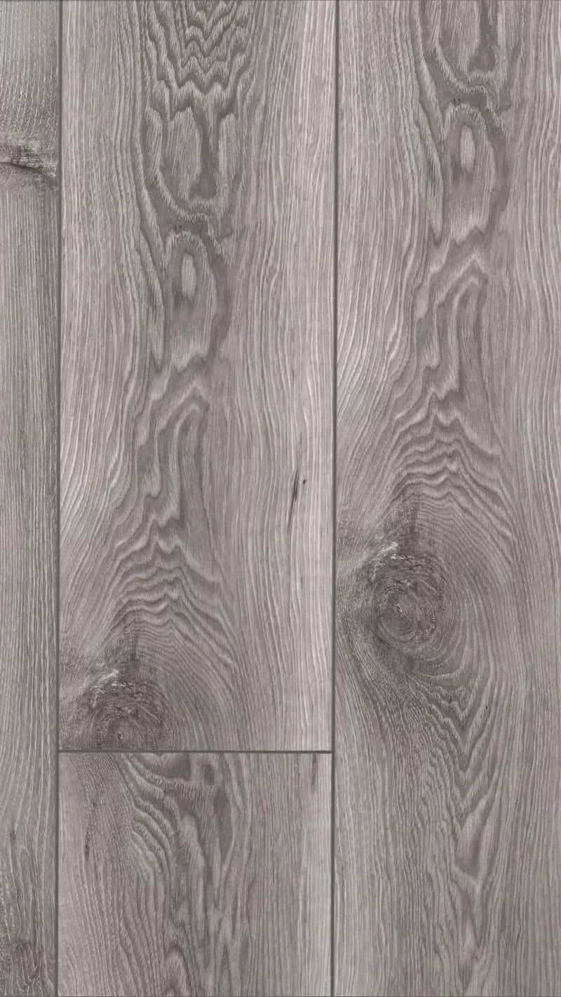 Завантажте зображення в засіб перегляду галереї, grey frosted oak gloss laminate flooring