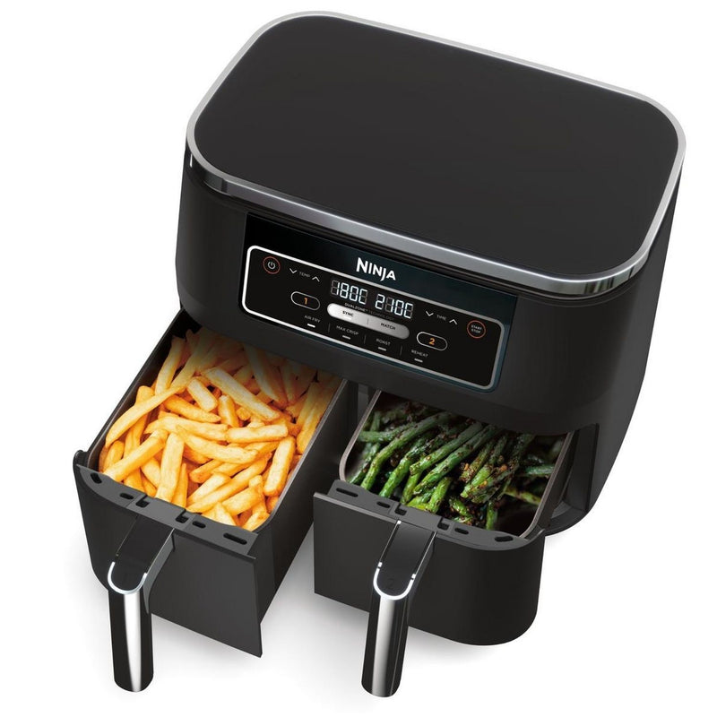 Завантажте зображення в засіб перегляду галереї, Ninja Foodi 4-in-1 Dual Zone Air Fryer | 7.6L | AF200UK