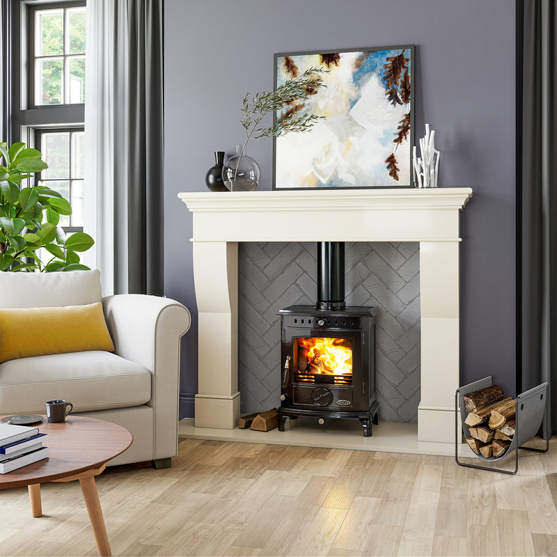 Завантажте зображення в засіб перегляду галереї, Henley Aran 5KW Eco Multi Fuel | Enamel Black | ST437