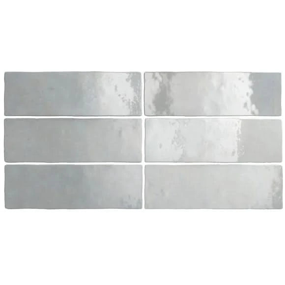 Завантажте зображення в засіб перегляду галереї, artisan tile in alabaster, 6.5x20cm