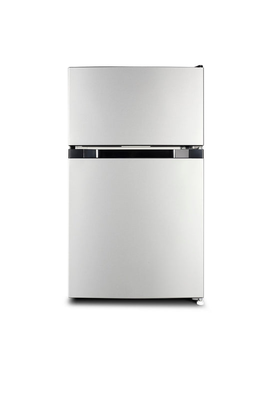 Powerpoint Undercounter Fridge Freezer | 84x47CM | Silver | P7531M/4SL-E
