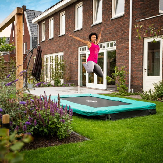 Berg Ultim Favorit Inground Trampoline | 280CM/ 9FT | Green | 32.23.12.70