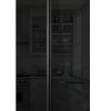 Load image into Gallery viewer, PowerPoint American Style Fridge Freezer Black Glass | P9917SKBLG