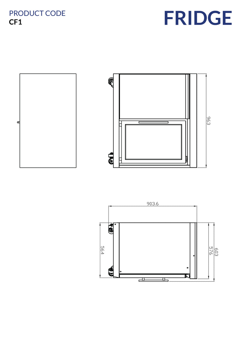 Load image into Gallery viewer, Henley Outdoor Kitchen Stainless Steel 3 Parts (Cds-Cf1-B4s) | Steel | ZH411BF