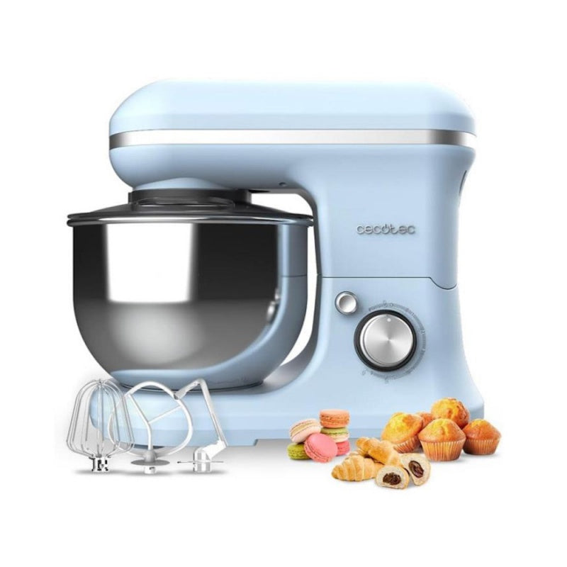 Завантажте зображення в засіб перегляду галереї, Cecotec Vintage Stand Mixer Blue | 5L | 1200W | 039048
