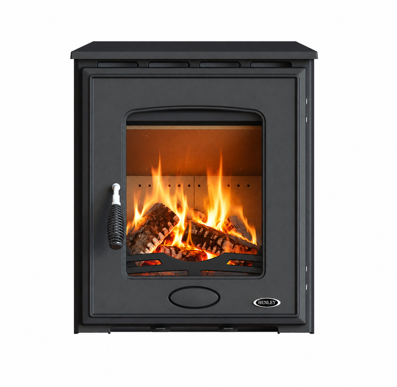 Załaduj obraz do przeglądarki galerii, Henley Castlecove 4.6kW | Multi Fuel | Matt Black | ST428