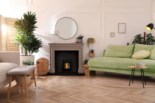 Elcofire Cooper 6s Pellet Inset Stove | 6.5KW | EFCOP6