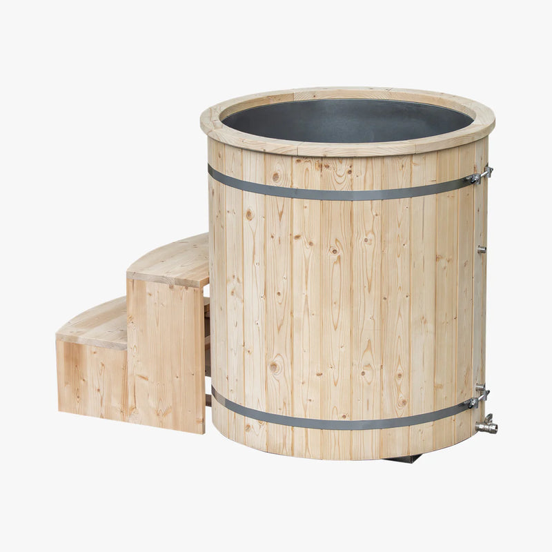 Завантажте зображення в засіб перегляду галереї, Tribe Core Ice Bath | Thermo Pine Wood | Stainless Steel Tank