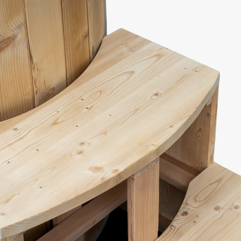 Завантажте зображення в засіб перегляду галереї, Tribe Core Ice Bath | Thermo Pine Wood | Stainless Steel Tank