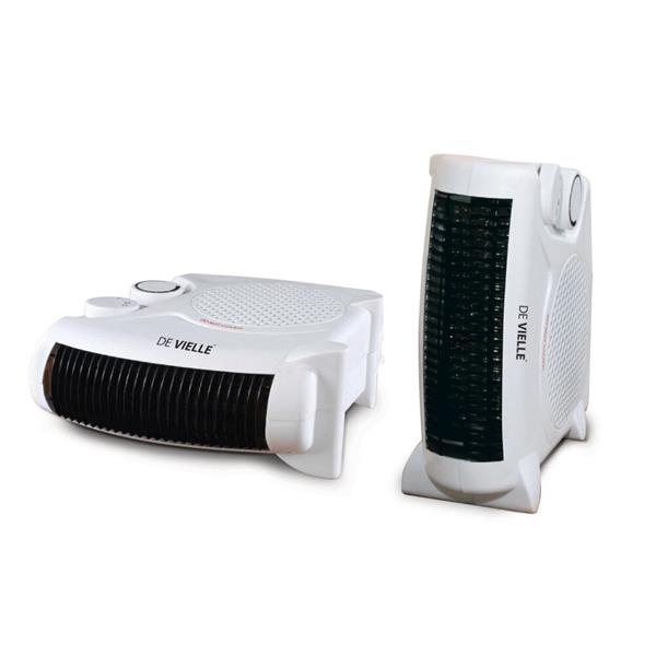Load image into Gallery viewer, De Vielle Dual Fan Heater 2000W | White | DEF978005