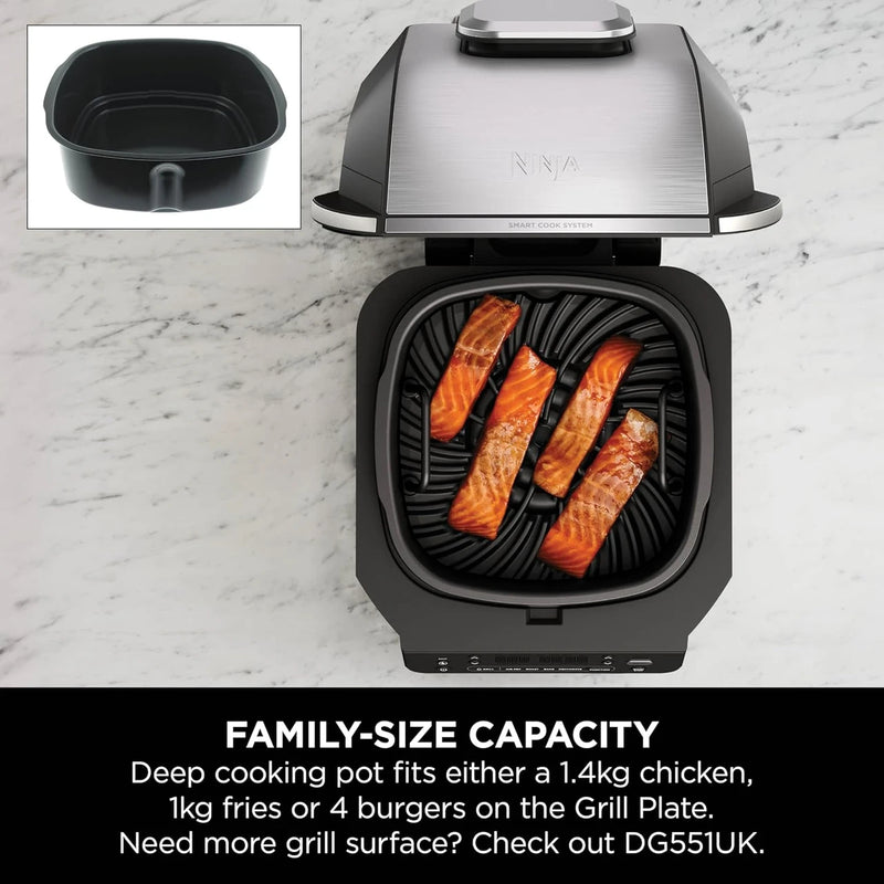 Load image into Gallery viewer, Ninja 6-in-1 MAX Grill & Air Fryer | DG551UK
