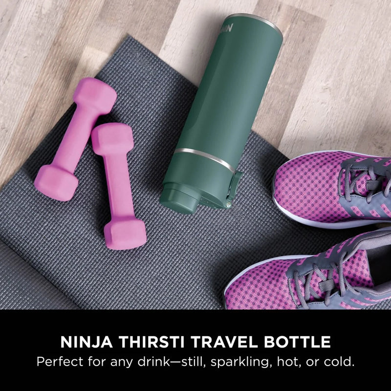 Завантажте зображення в засіб перегляду галереї, Ninja Thirsti 700 ml Travel Bottle | Evergreen | DW2401EUUKEM