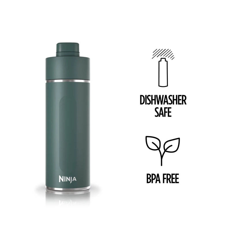 Завантажте зображення в засіб перегляду галереї, Ninja Thirsti 700 ml Travel Bottle | Evergreen | DW2401EUUKEM