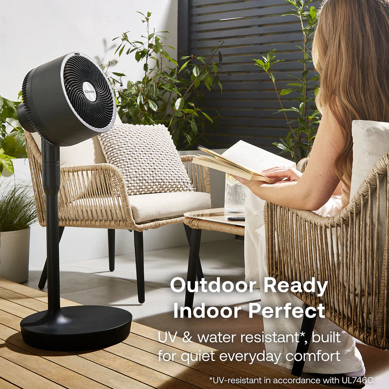 Load image into Gallery viewer, Dimplex 2 In 1 Cordless DC Air Circulator 6 Speed Remote Control Voice Active | DXRCF001