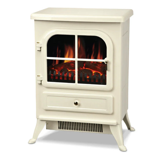 De Vielle Classic Electric Stove Cream | 1800W | DEF766326