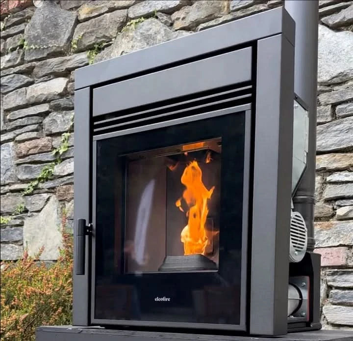 Завантажте зображення в засіб перегляду галереї, Elcofire Cooper 16" Inset Pellet Stove | 6.5KW | EFCOP6