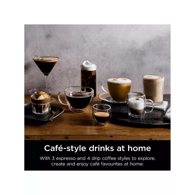 Załaduj obraz do przeglądarki galerii, NINJA Luxe Cafe Premier Espresso Machine Black| ES601UKBK