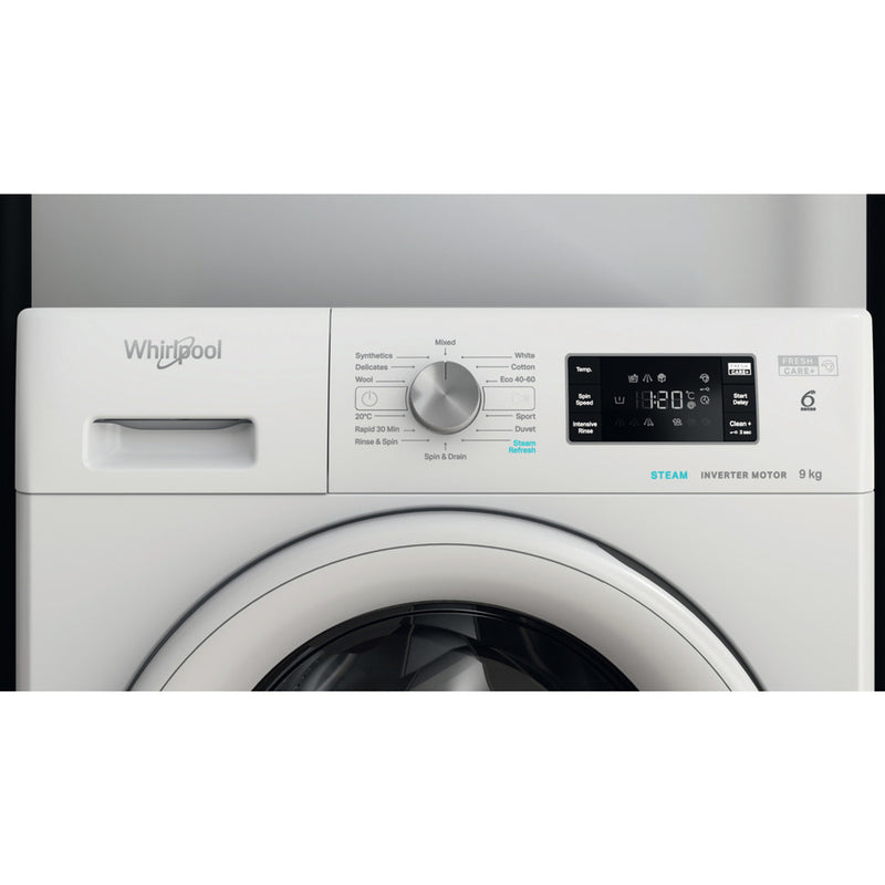 Załaduj obraz do przeglądarki galerii, Whirlpool Washing Machine | 9kg | 1400 Spin | White FFB 9469 WV UK
