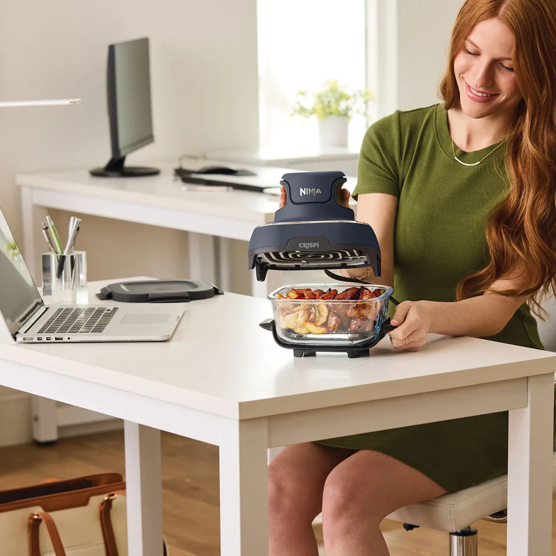 Załaduj obraz do przeglądarki galerii, Ninja CRISPi 4-in-1 Portable Glass Air Fryer | Grey | FN101UKGY