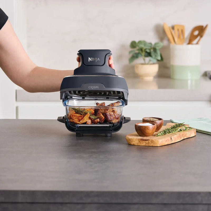 Załaduj obraz do przeglądarki galerii, Ninja CRISPi 4-in-1 Portable Glass Air Fryer | Grey | FN101UKGY