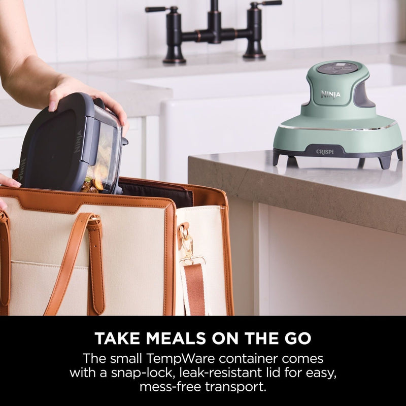 Załaduj obraz do przeglądarki galerii, Ninja Crispy 4-in-1 Portable Glass Air Fryer | Green | FN101UKSG