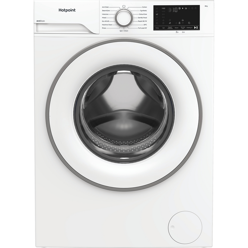 Load image into Gallery viewer, Hotpoint 8KG 1400 Spin Washing Machine | White | H81ANTISTAINIRE