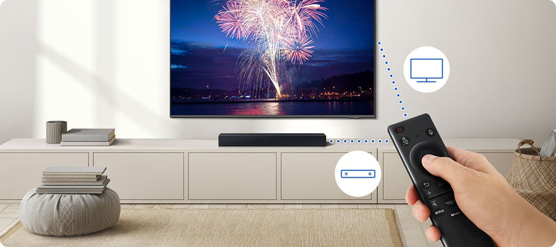 Załaduj obraz do przeglądarki galerii, Samsung B400F B-Series | 2.0ch Soundbar | Built-In Woofer | Black | HW-B400F/XU (2025)