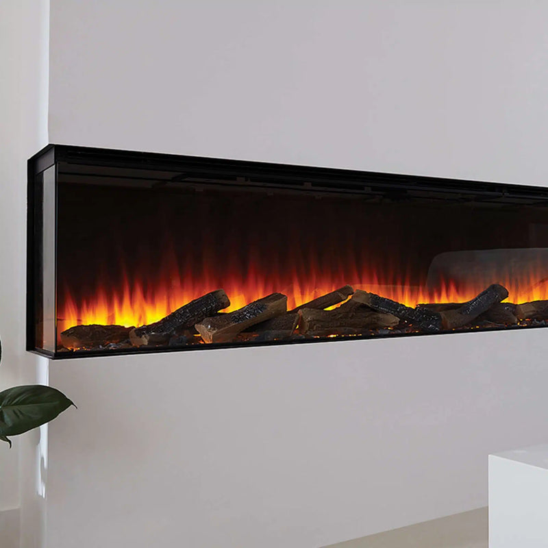 Завантажте зображення в засіб перегляду галереї, Henley Forest 2400 Electric Fire | Deluxe Log Set | FCB0046