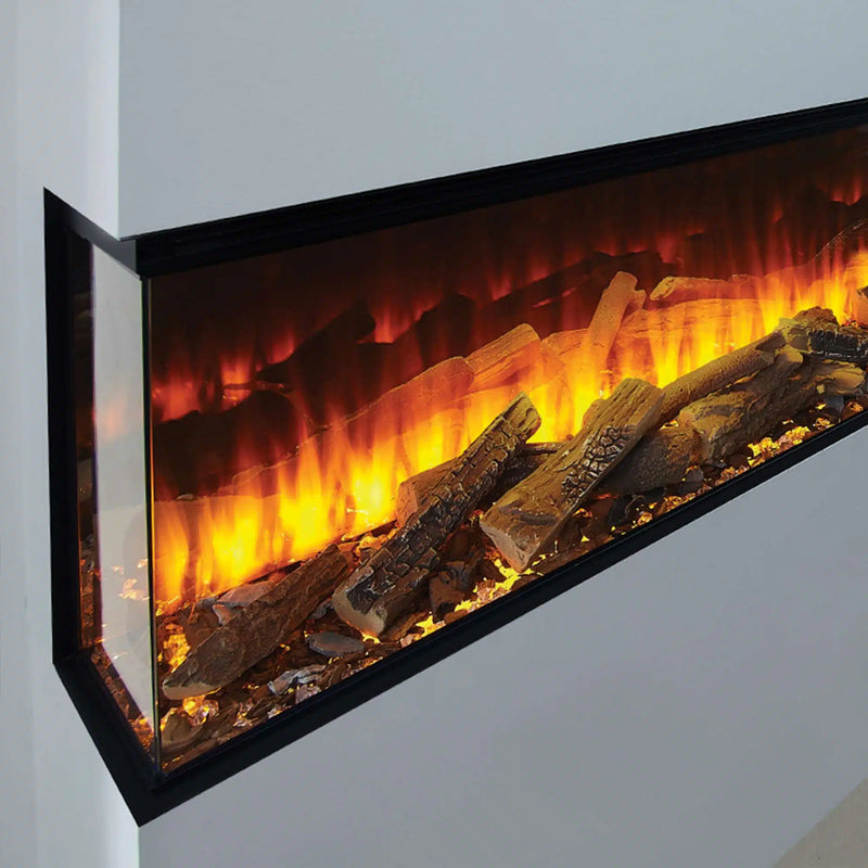 Завантажте зображення в засіб перегляду галереї, Henley Forest 2400 Electric Fire | Deluxe Log Set | FCB0046