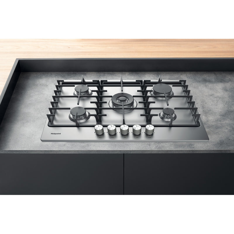 Load image into Gallery viewer, Hotpoint Gas Hob | Stainless Steel | PPH 75G DF IX UK