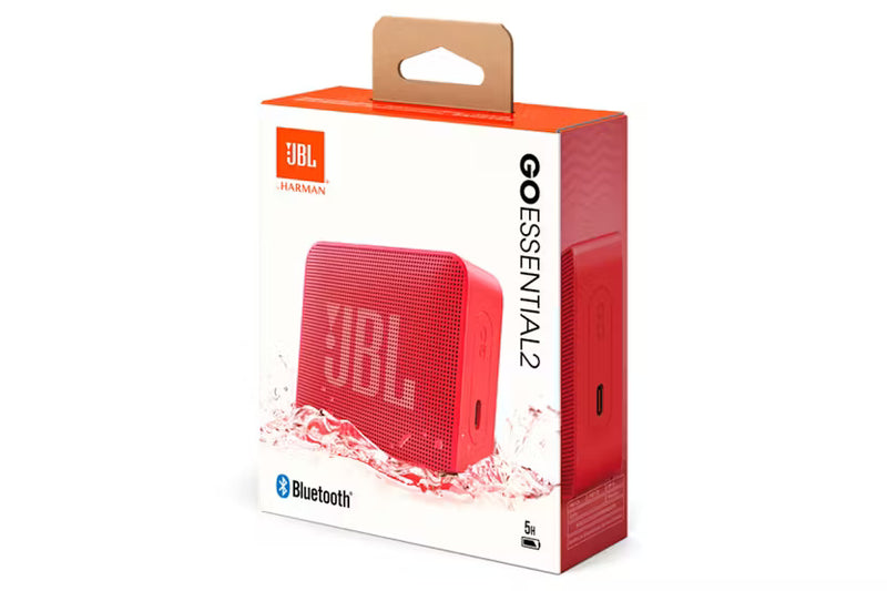 Load image into Gallery viewer, JBL Go Essential 2 Portable Bluetooth Speaker | Red | JBLGOESRED