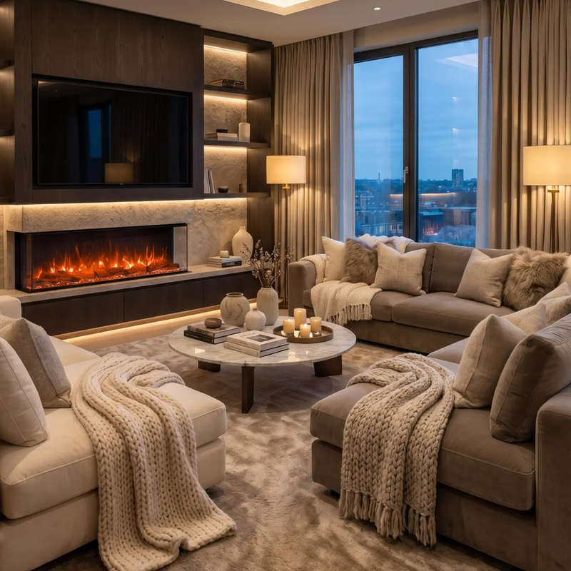 Load image into Gallery viewer, Elcofire Sol 1600mm Electric Fire | EFS1600
