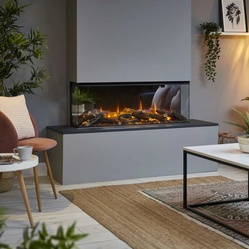 Load image into Gallery viewer, Henley Forest 1200 Electric Fire | Deluxe Log Set | FCB0025